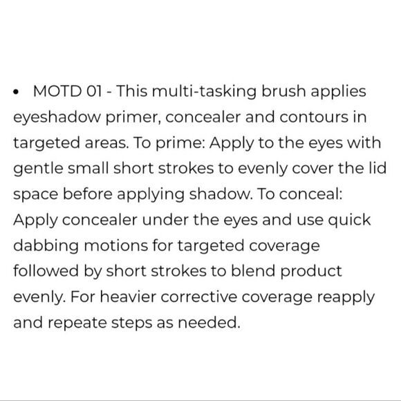 MOTD SEAS the Day 3 Piece Brush set - Picture 6 of 14